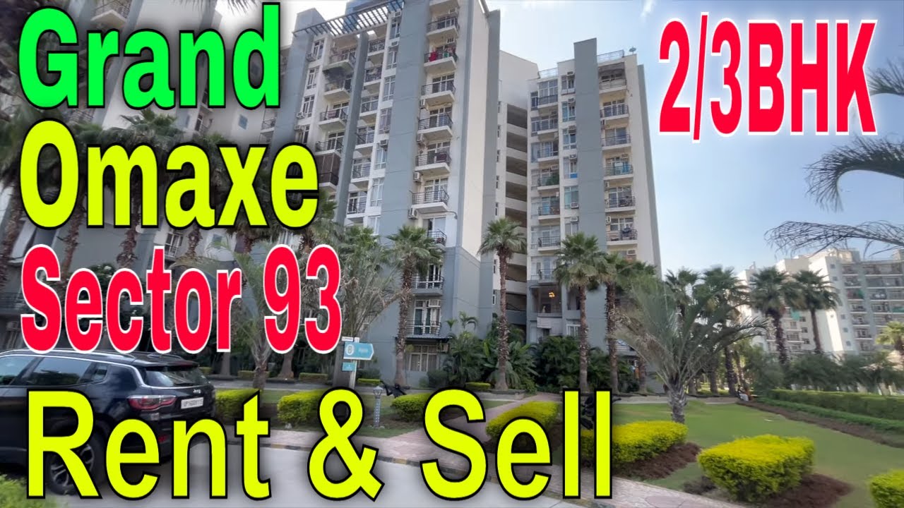 2BHK Flat in Sector 93 Noida | Flats For Rent in Grand Omaxe | Flat For Sell in Noida |
