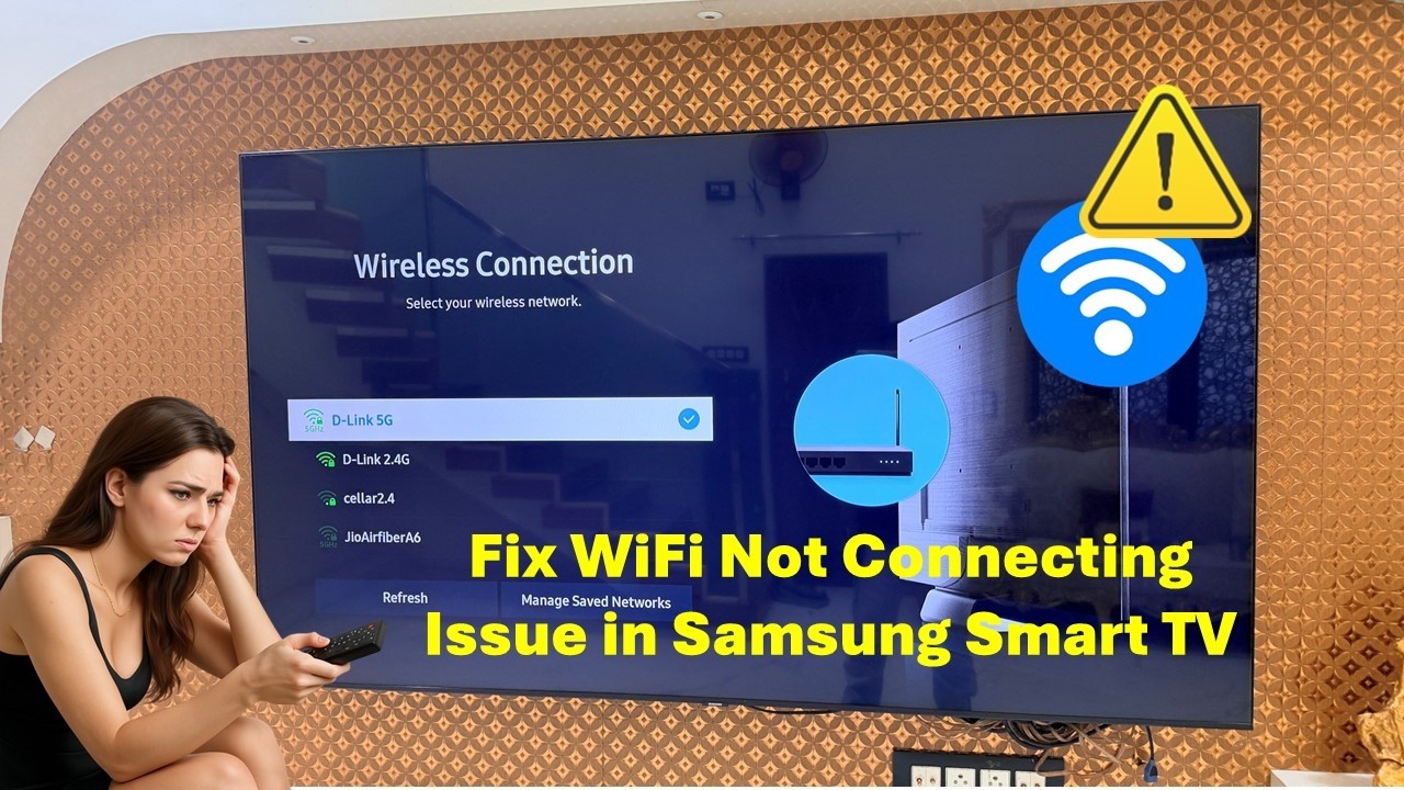 Как исправить проблему с отсутствием подключения к Wi-Fi на смарт-телевизоре Samsung