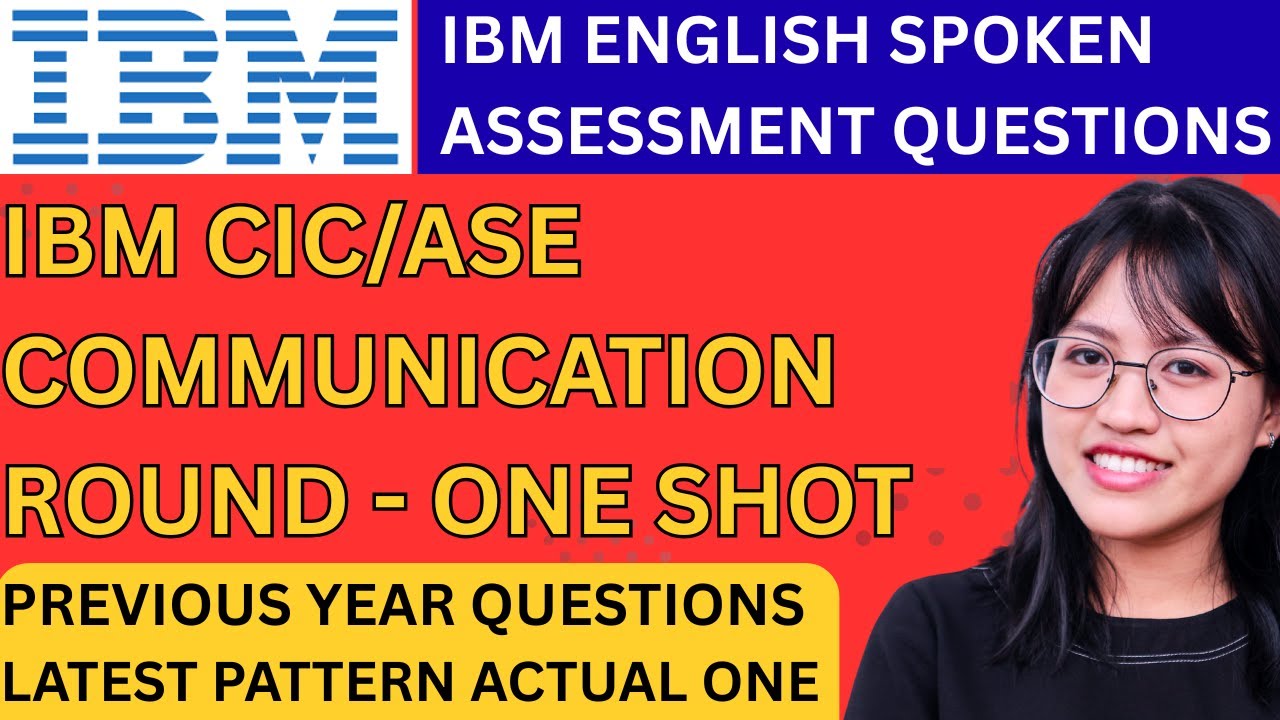 IBM English Spoken Language Assessment | Test Pattern | IBM SVAR Assessment | IBM CIC Hiring 2026