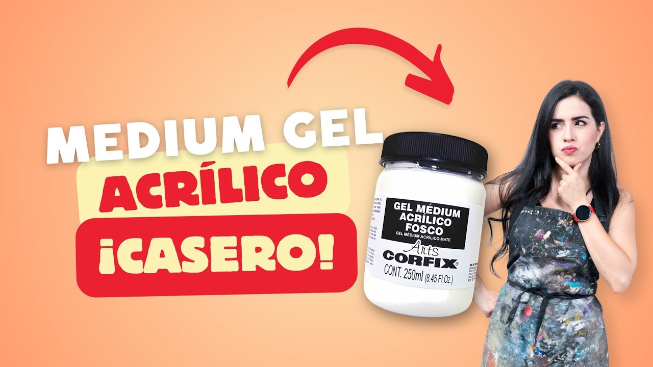Gel medio acrílico casero, Aprende a hacerlo