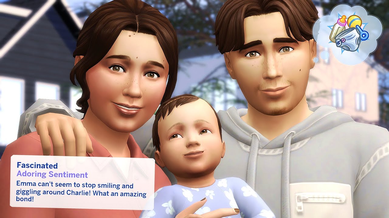 I've been loving this cozy family gameplay! 🍼✨ | Current household