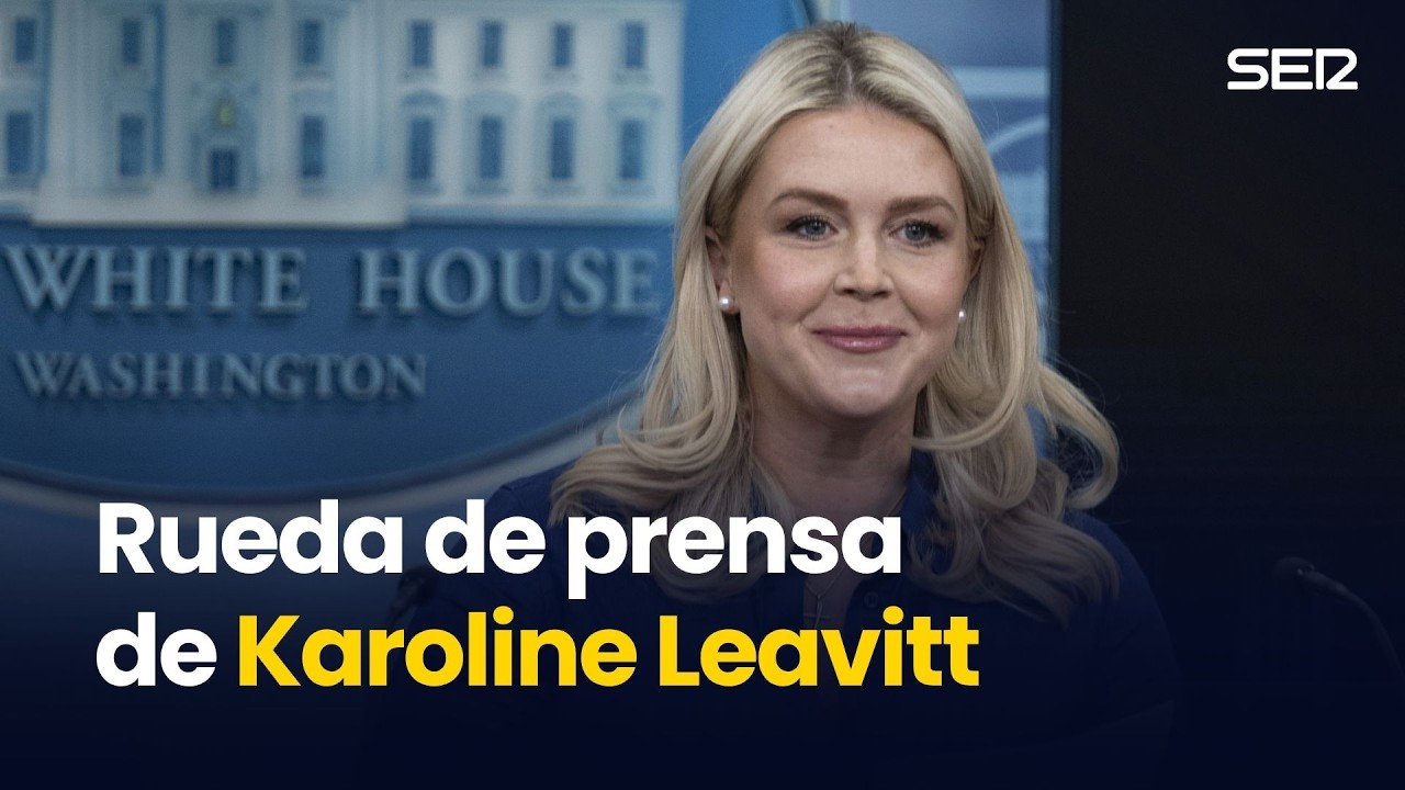 Rueda de prensa en la Casa Blanca con Karoline Leavitt (15/04/2026)