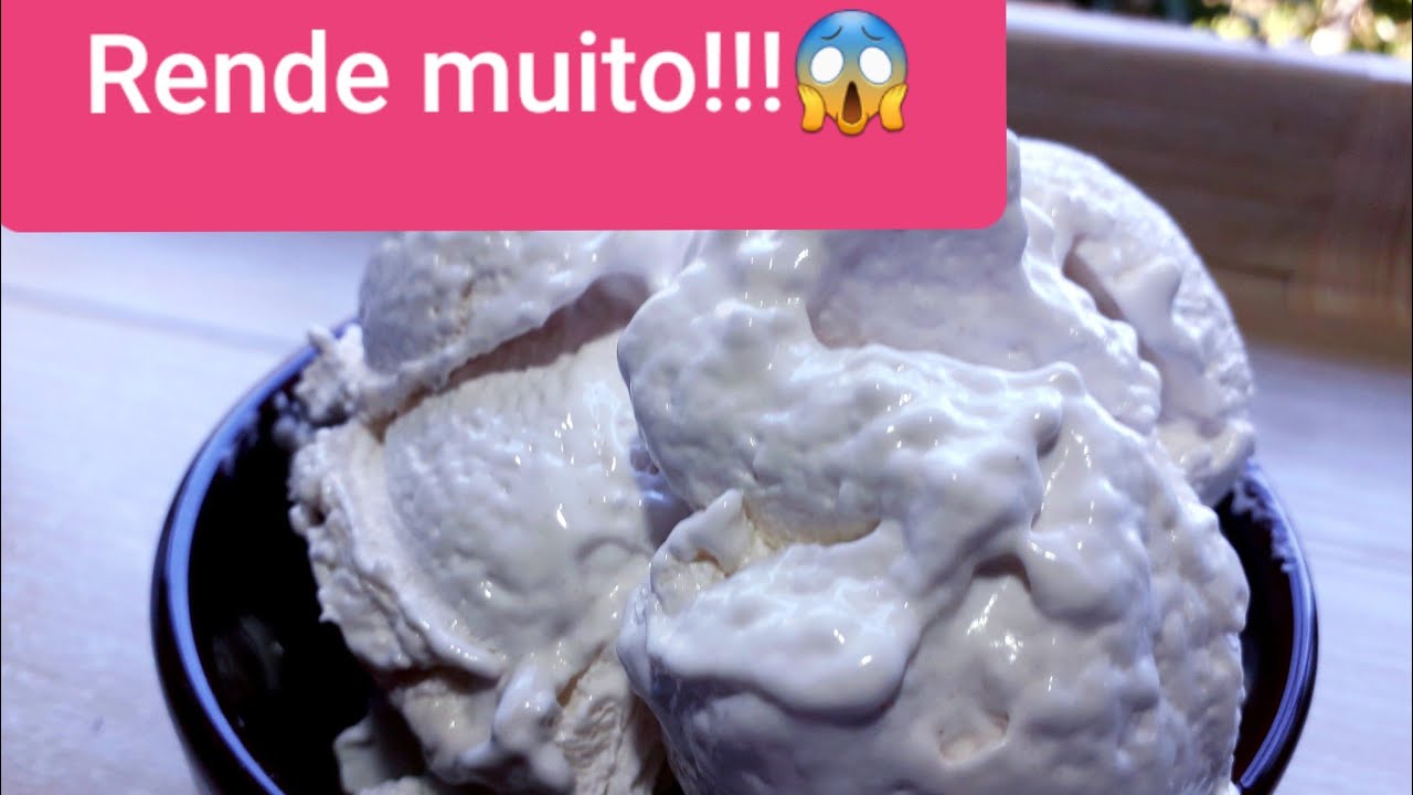 SORVETE  COM FRUTA NA MASSA  ECONÔMICO E DELICIOSO ❤❤❤