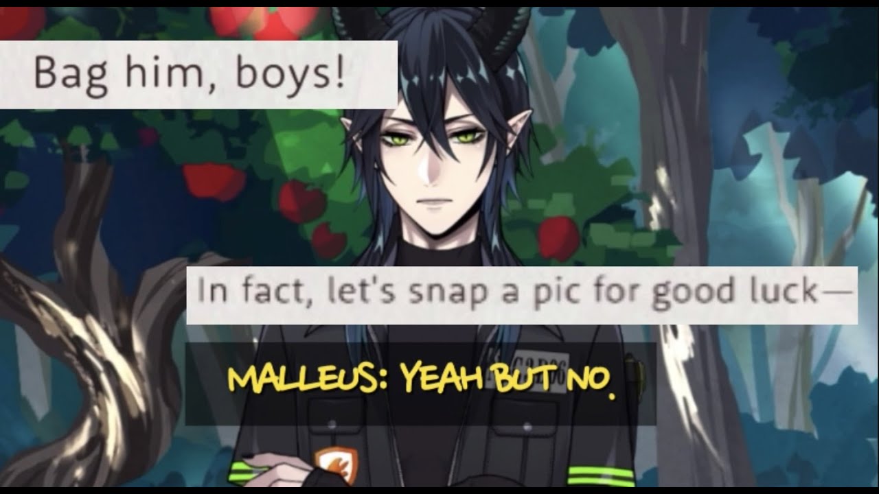 Sorry Malleus! MC doesn't really get much of a say :( | Twisted Wonderland.