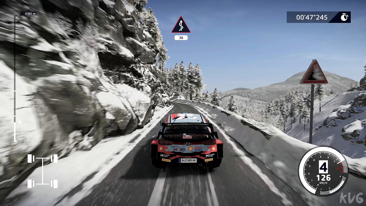 WRC 10 FIA World Rally Championship - Agnieres-en-Devoluy (Rallye Monte-Carlo) - Gameplay