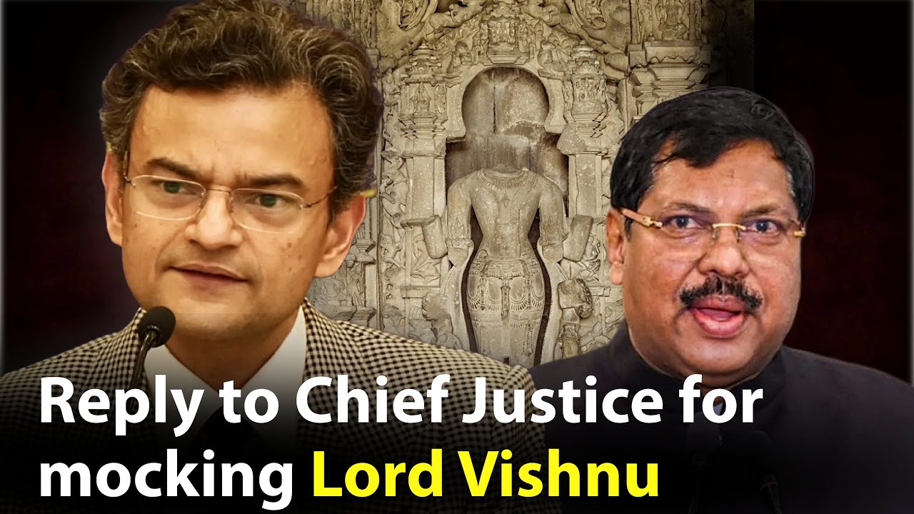 Anand Ranganathan Reply to Chief Justice for mocking Lord Vishnu | B R Gavai 