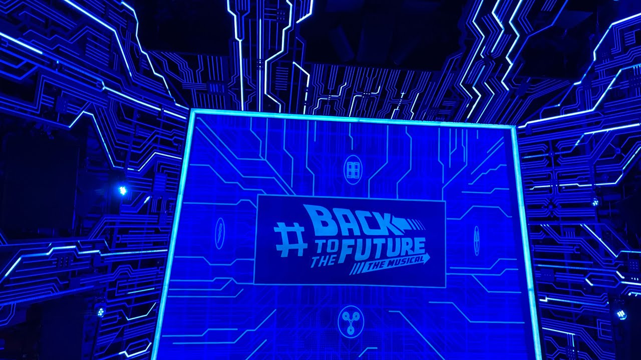 Dress Circle View Seat A25 Adelphi Theatre Back to the Future Musical #bttf