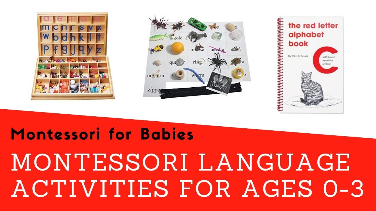 Montessori at Home: Language Activities for Ages 0-3