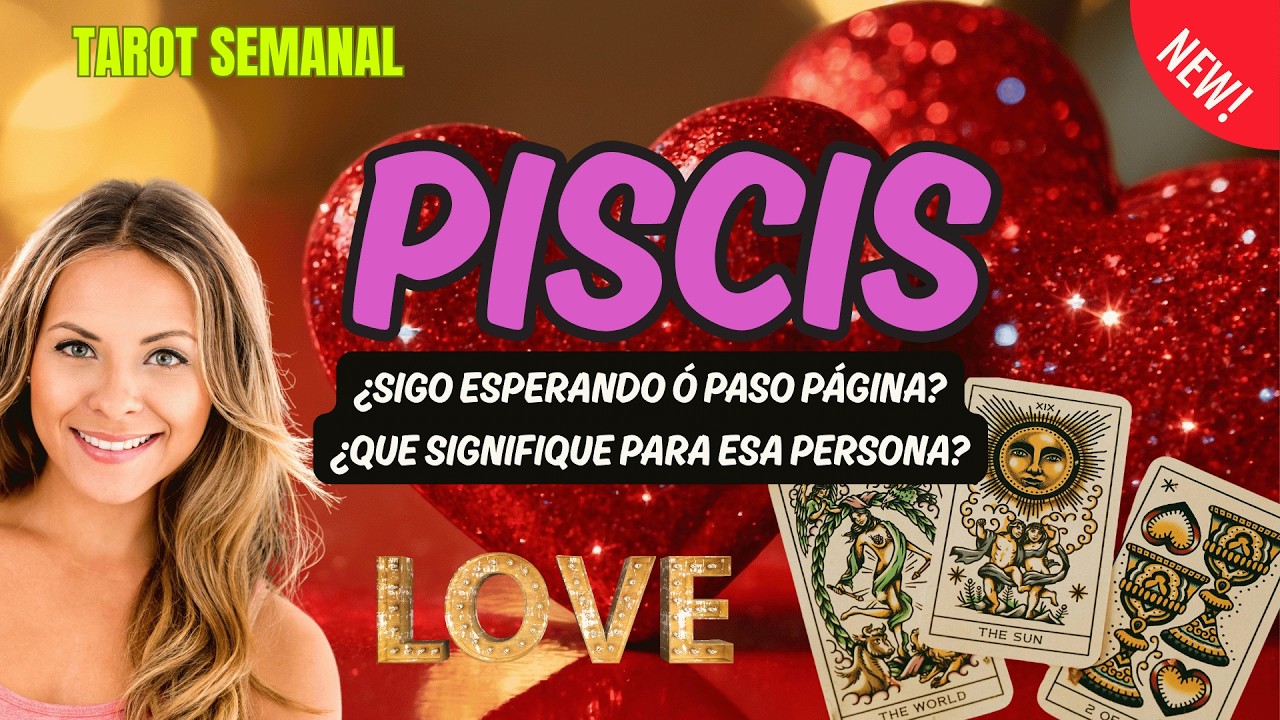 PISCIS ♓️ VAS A TEMBLAR DE FELICIDAD! ADIÓS A UNA ETAPA DIFÍCIL! STO PARECE IMPOSIBLE PERO SERÁ TUYO