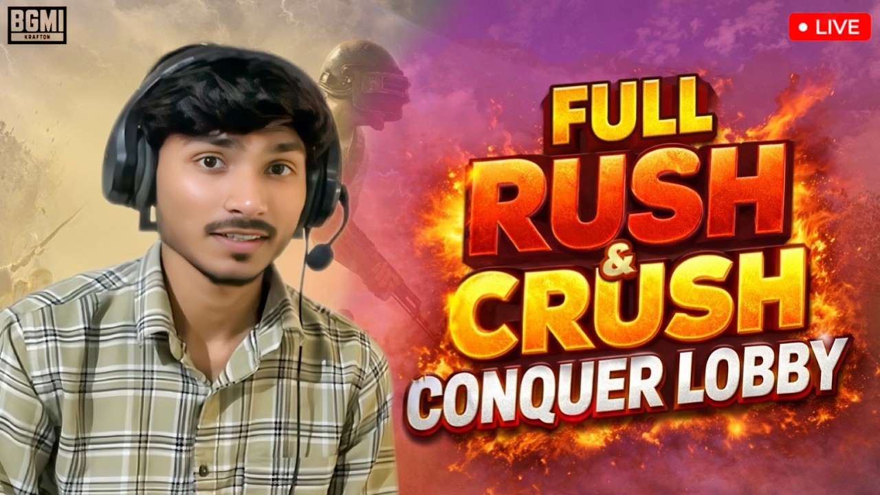 BGMI LIVE 🔴 iPhone 13 Pro Gameplay | Conqueror Rank Push | Non Stop 1v4 Clutch 😈 Road To Conqueror