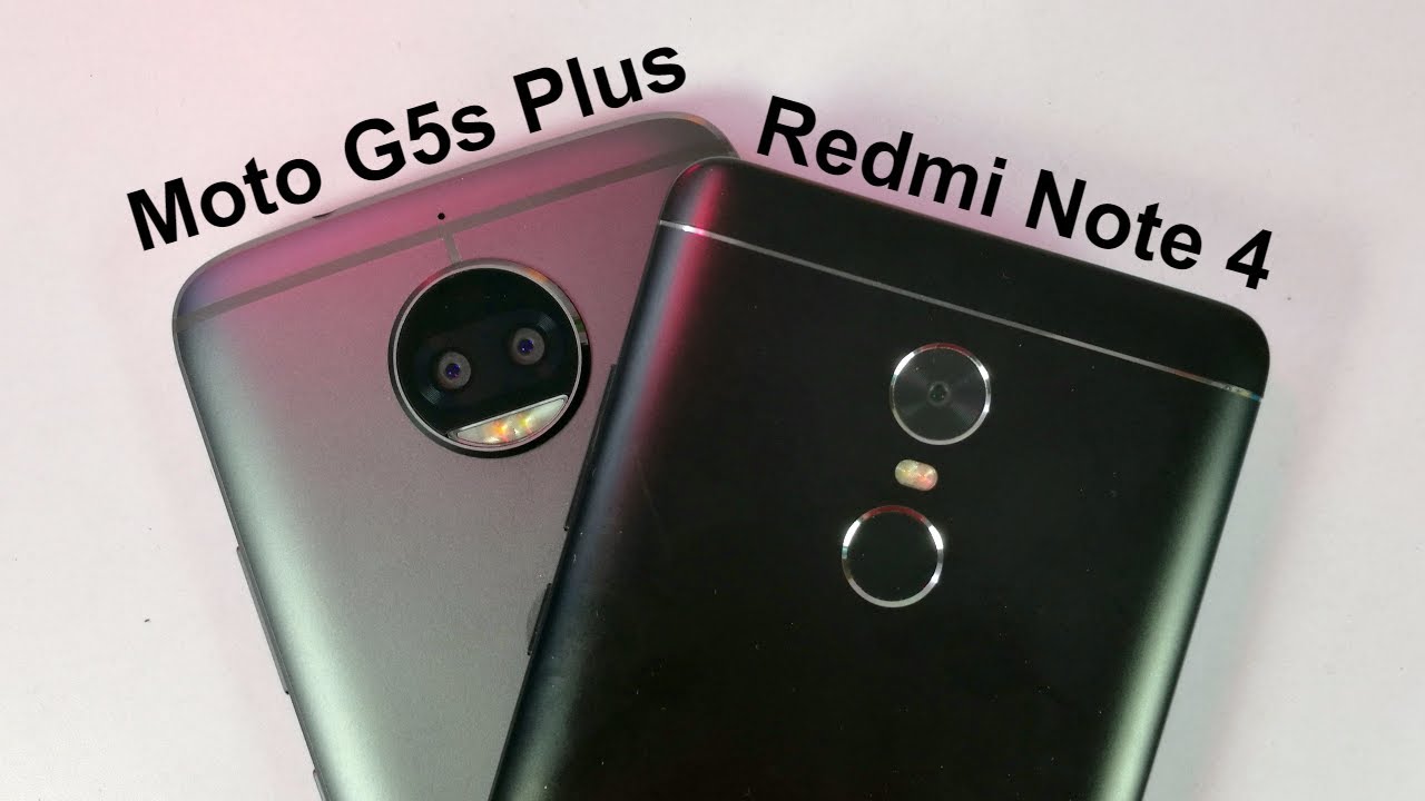 Moto G5s Plus vs Redmi Note 4 Comparison