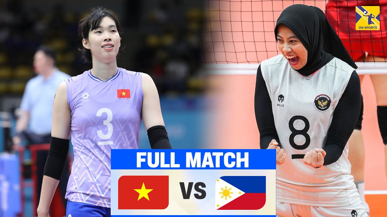 FULL HD | VIỆT NAM vs PHILIPPINES | Đại chiến đỉnh cao Thanh Thúy vs. Megawati