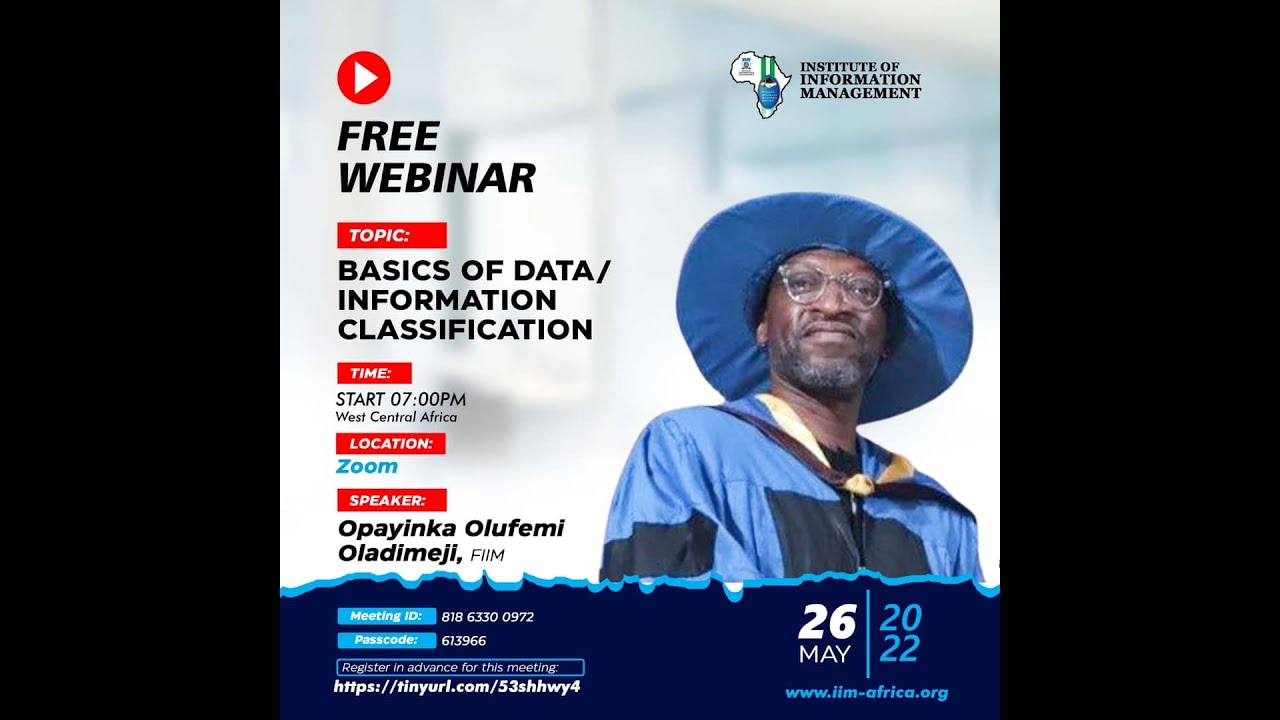 Basics of Data & Information Classification
