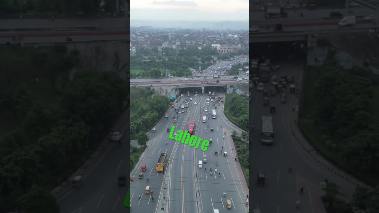 Lahore River Ravi Flyover Drone view #ytshorts #lahoreshorts
