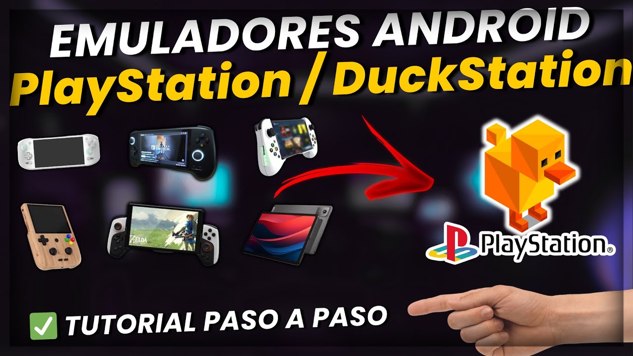 ¿El mejor emulador de PlayStation 1 para tu Android? ✅ DuckStation Tutorial