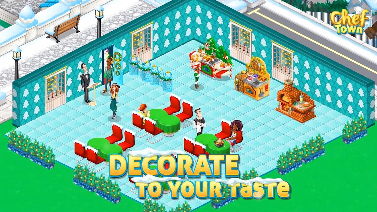 Chef Town &ndash; Restaurant Mobile Game (Winter Edition)
