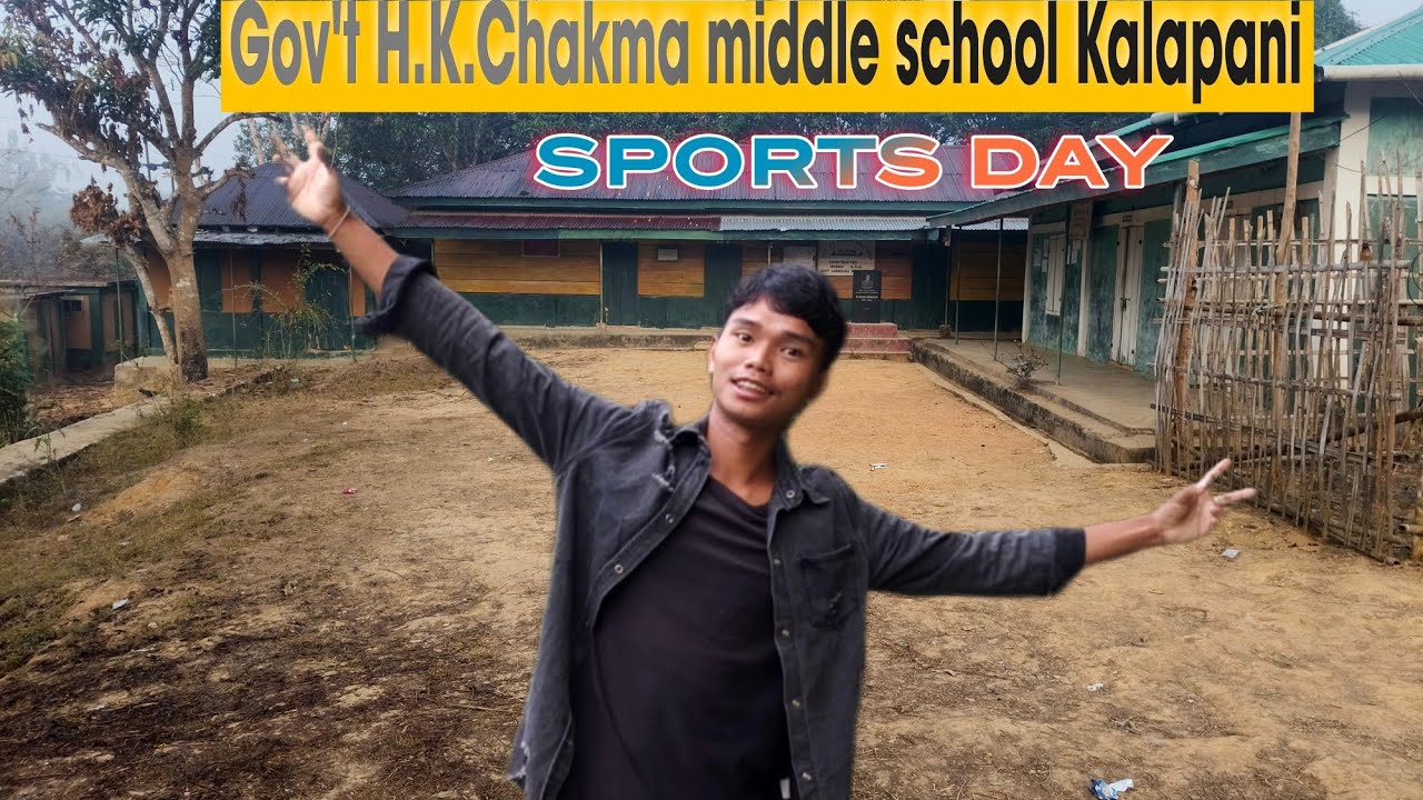 Gov't H. K. Chakma middle school Kalapani || Sports day😍