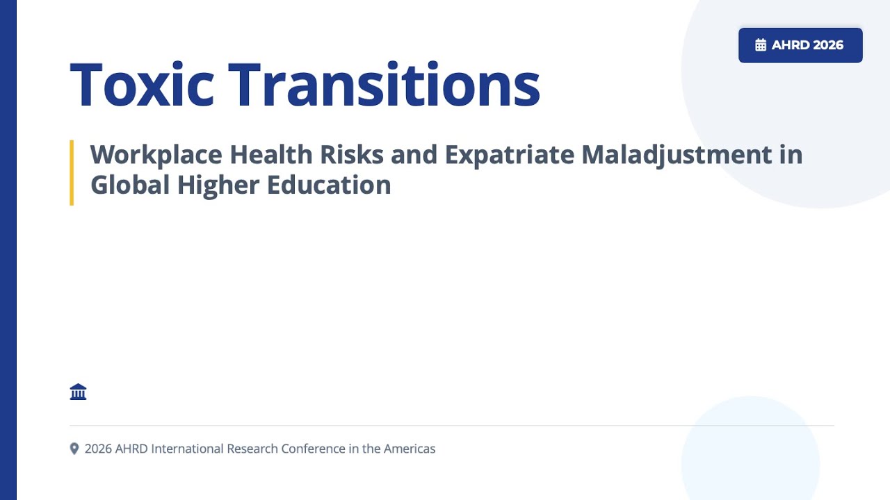 Toxic Transitions in Global Higher Education: A Sino–U.S. University Case
