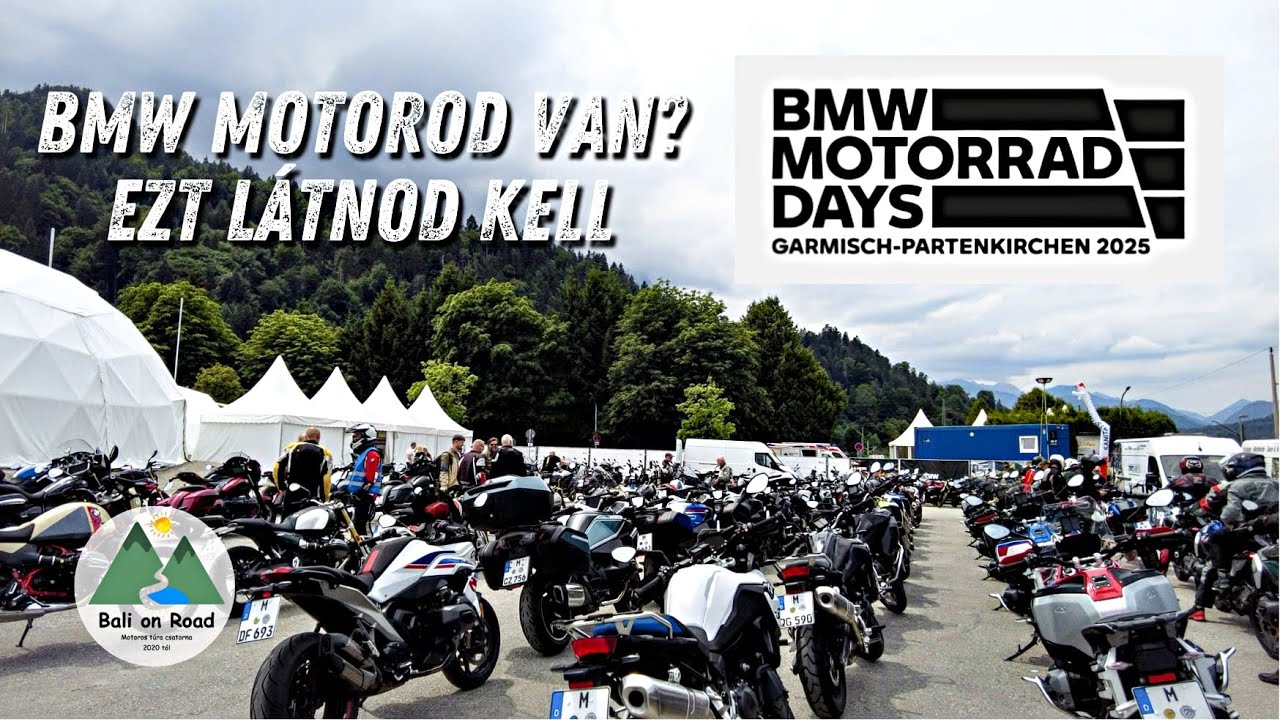 BMW motorod van? Ezt látnod kell!  BMW Motorrad Day