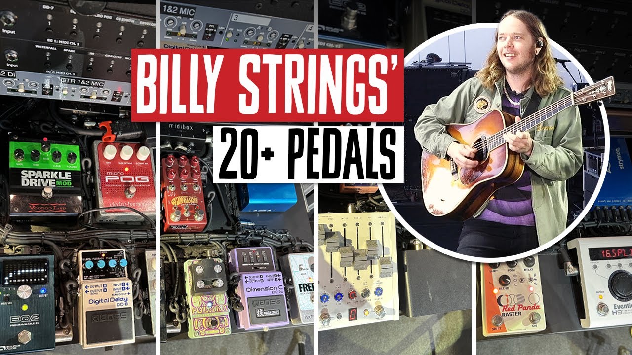 Billy Strings' Pedalboard [2023]