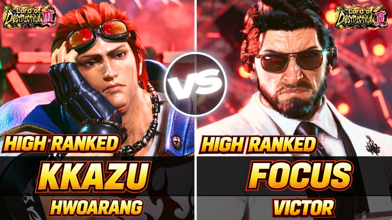 Tekken 8 🔥 FOCUS (Victor) vs KKAZU (Hwoarang) 🔥 | High-Level Gameplay