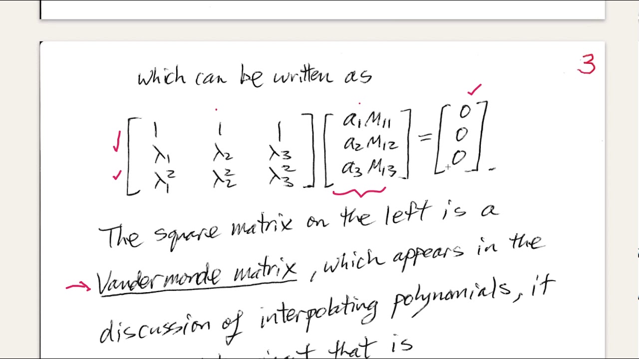 Symmetric Matrices & Orthogonality