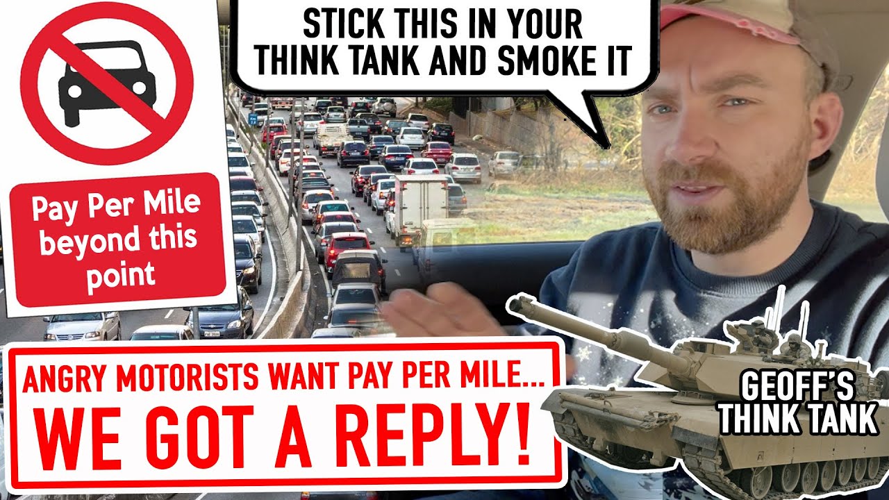 Angry Motorists want Road Charging. WE GOT A REPLY!