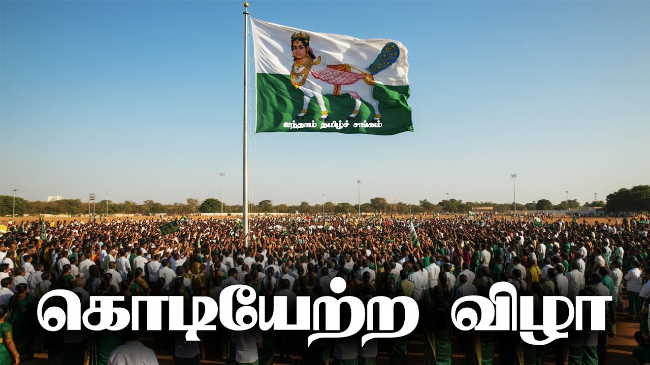 🔴சேலம் மற்றும் நாமக்கல் மாவட்டத்தின் கொடியேற்றம்! ஐந்தாம் தமிழ்ச் சங்கம்