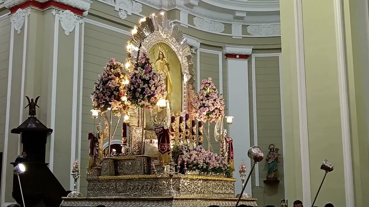 Señor de los Milagros de Chiclayo - Salida Triunfal - Festividad de Medio Año 27 Abril 2024
