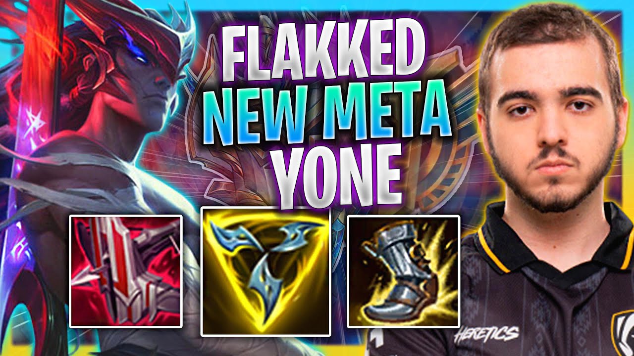 FLAKKED TRIES NEW META YONE ADC! | TH Flakked Plays Yone ADC vs Xayah!  Season 2023