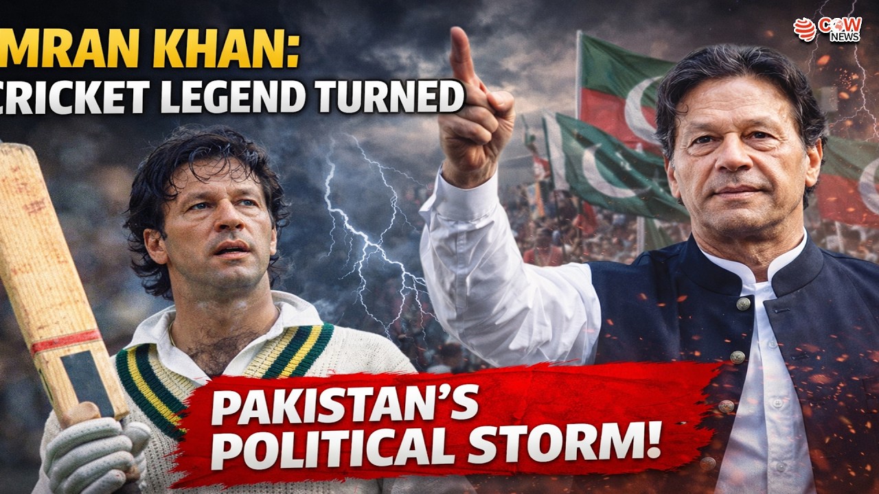 Imran Khan: Cricket Legend Turned Pakistan’s Political Storm!