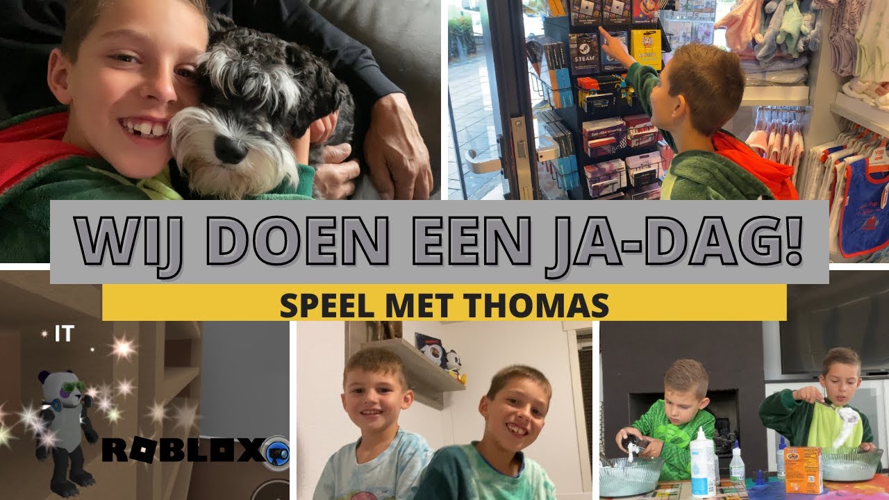 WIJ DOEN EEN JA-DAG! &ldquo;JA&rdquo; OP ALLES WAT WIJ VRAGEN! | SPEEL MET THOMAS