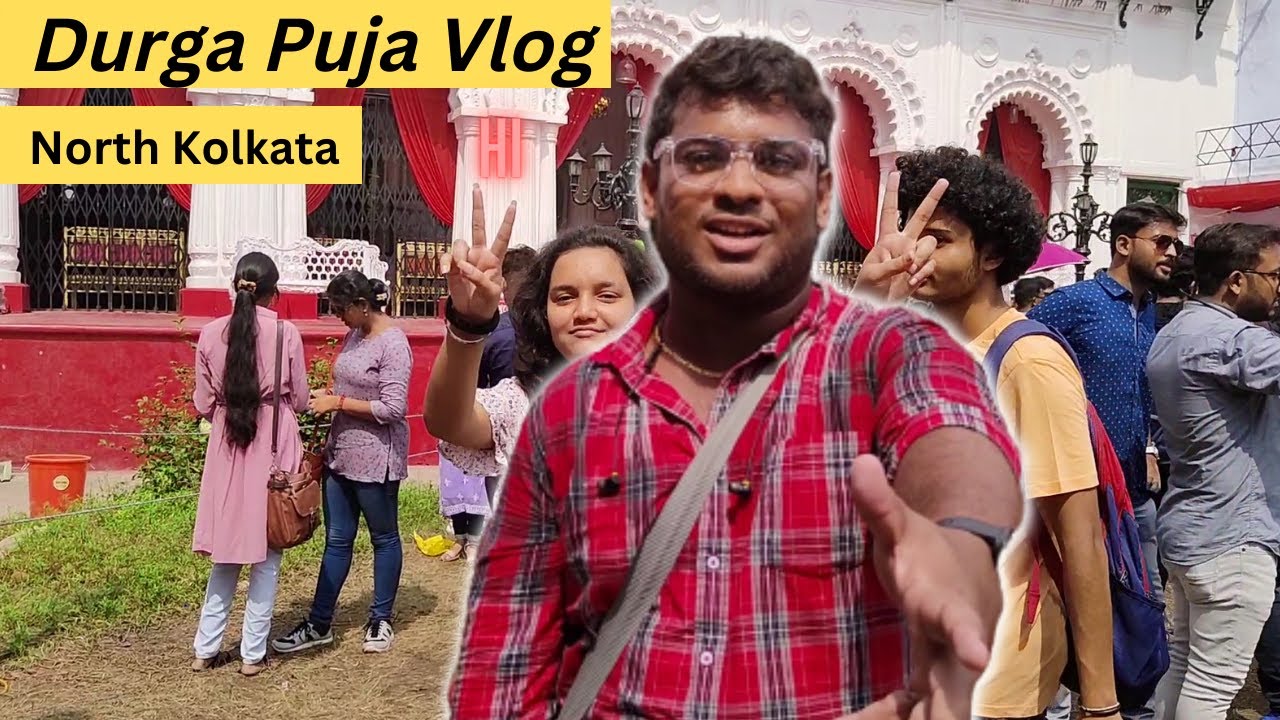 DURGA PUJA || North Kolkata || @bongagni|| Celebrating Durga Puja ON Kolkata #durgapuja || VLOG-18