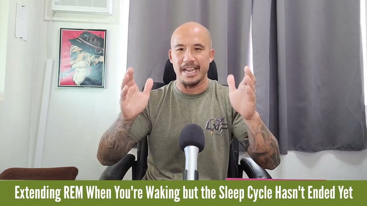 Extending REM When You're Waking but the Sleep Cycle Hasn't Ended Yet