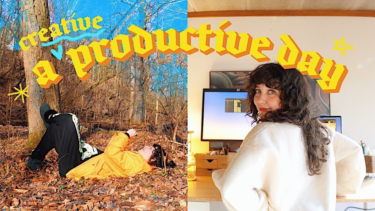 WORK FROM HOME vlog ✿ creative director by day, youtuber thrift gremlin by night