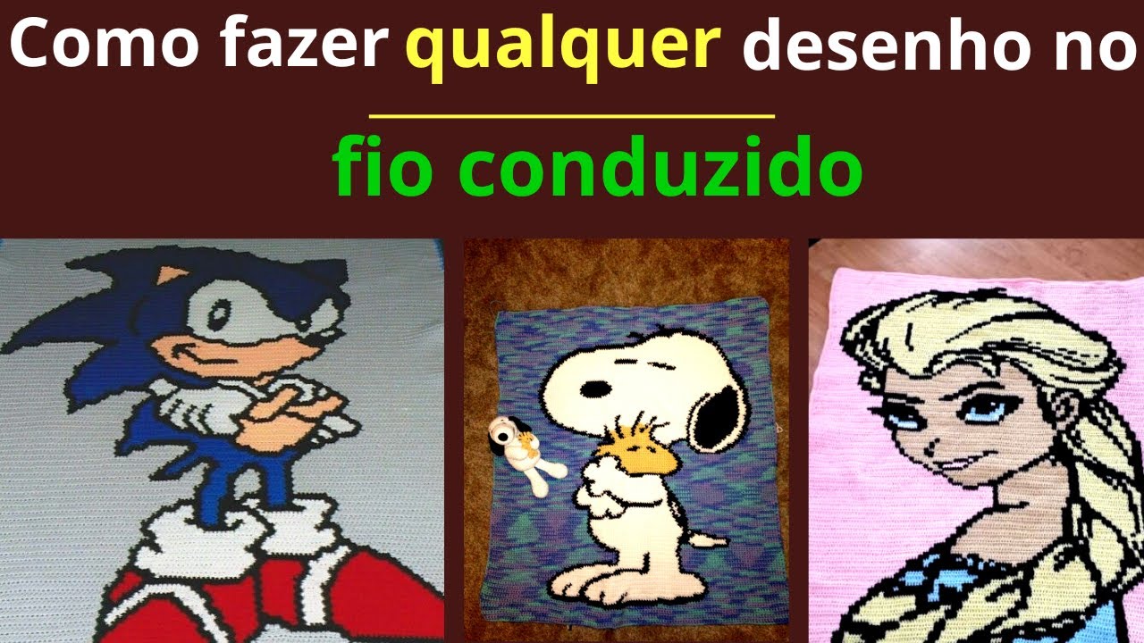 Como fazer qualquer tapete no fio conduzido