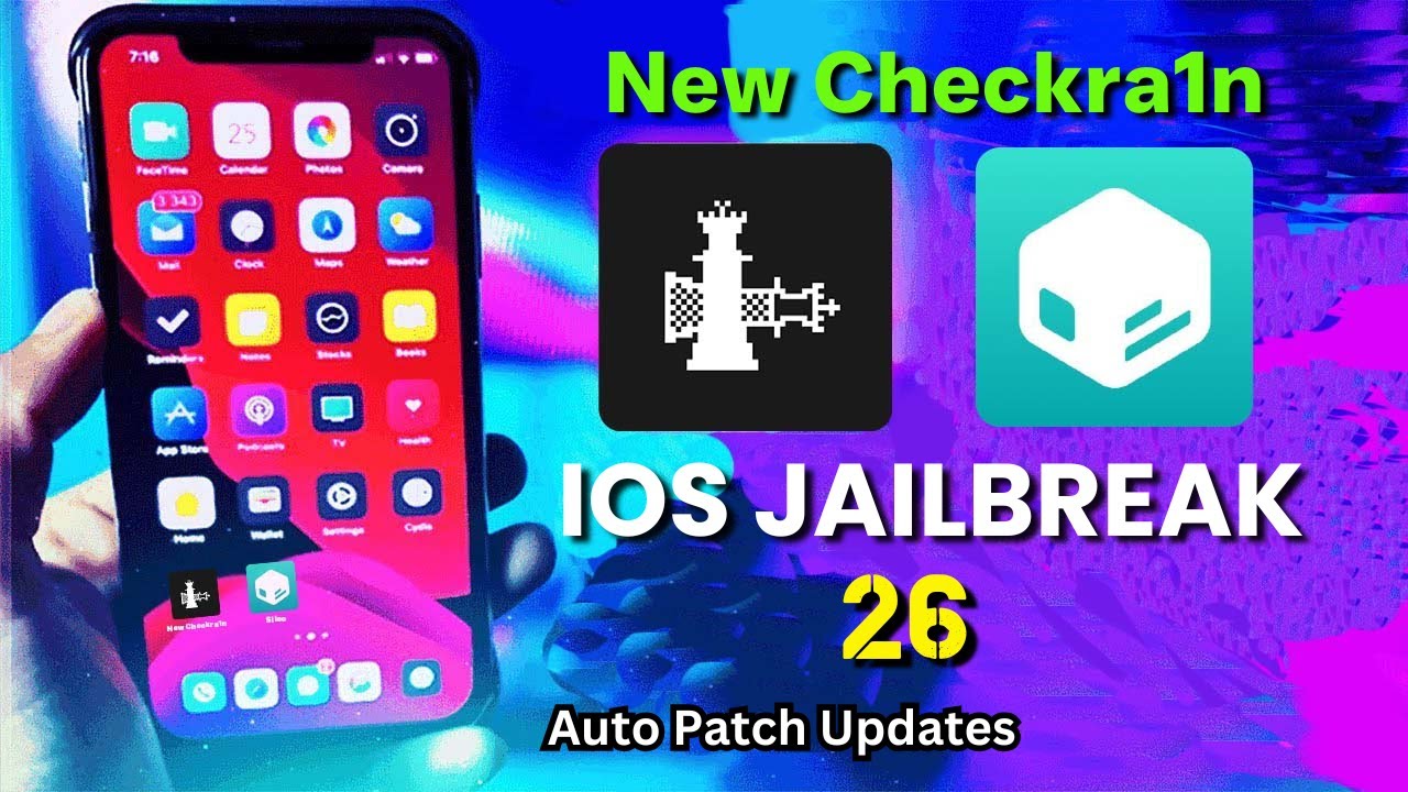 Jailbreak iOS 26 Untethered [No Computer] - Checkra1n Jailbreak 26 Untethered