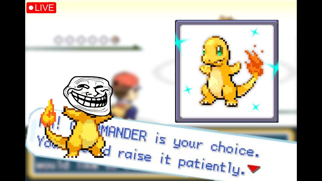 Not Stopping until I get SHINY Charmander PT2: Pokemon FireRed #shorts #pokemon
