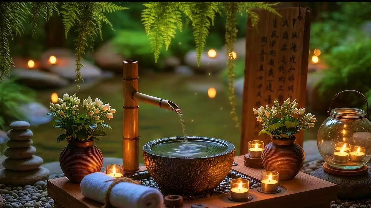 Stress Reset 🌿 Relaxing Music Therapy with Water Sounds for Peace, Comfort, and Balance