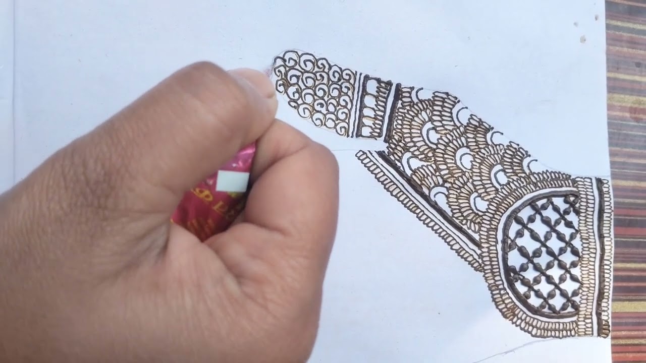 बहुत सुंदर स फुल हैंड मेहंदी design👌👌👌👌beautiful heena design😍😍