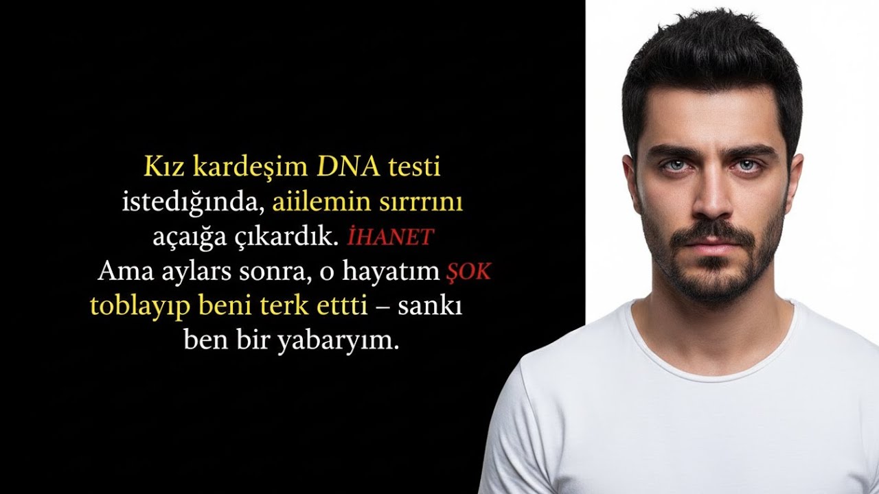 KIZ KARDEŞİM DNA TESTİ YAPMAMI İSTEDİ, AYLAR SONRA HAYATINI TOPLAYIP BENİMLE BAĞINI KESTİ