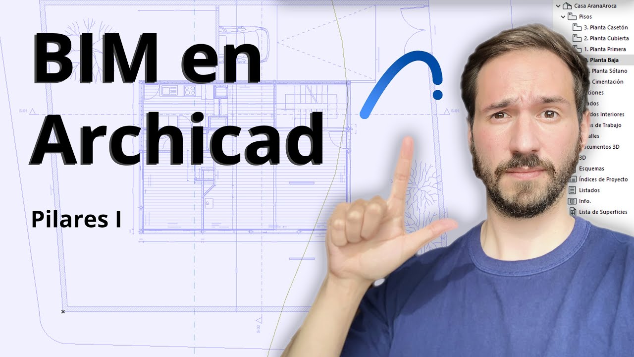BIM en ArchiCAD #35 | Pilares