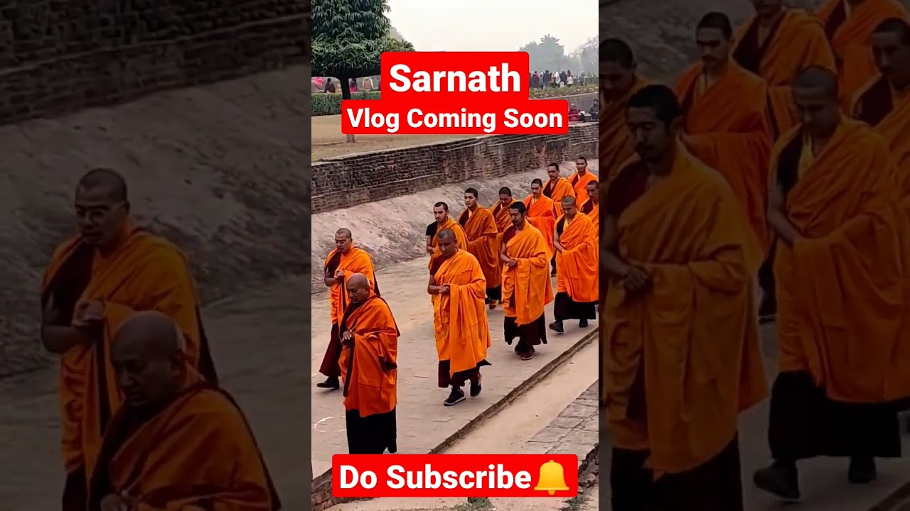 Sarnath Vlog Coming Soon 🔥 #sarnath #sarnathtemple #sarnathvaranasi #kashi #shorts #trending #buddha