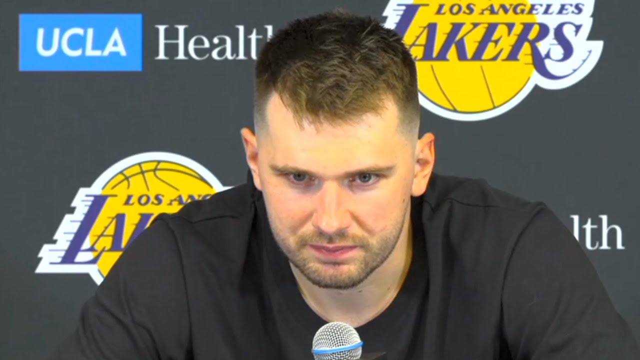 Luka Doncic PostGame Interview | Los Angeles Lakers vs LA Clippers