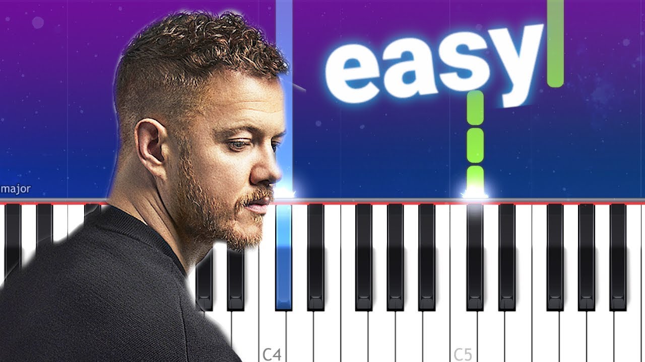 Imagine Dragons - Birds (100% EASY PIANO TUTORIAL)