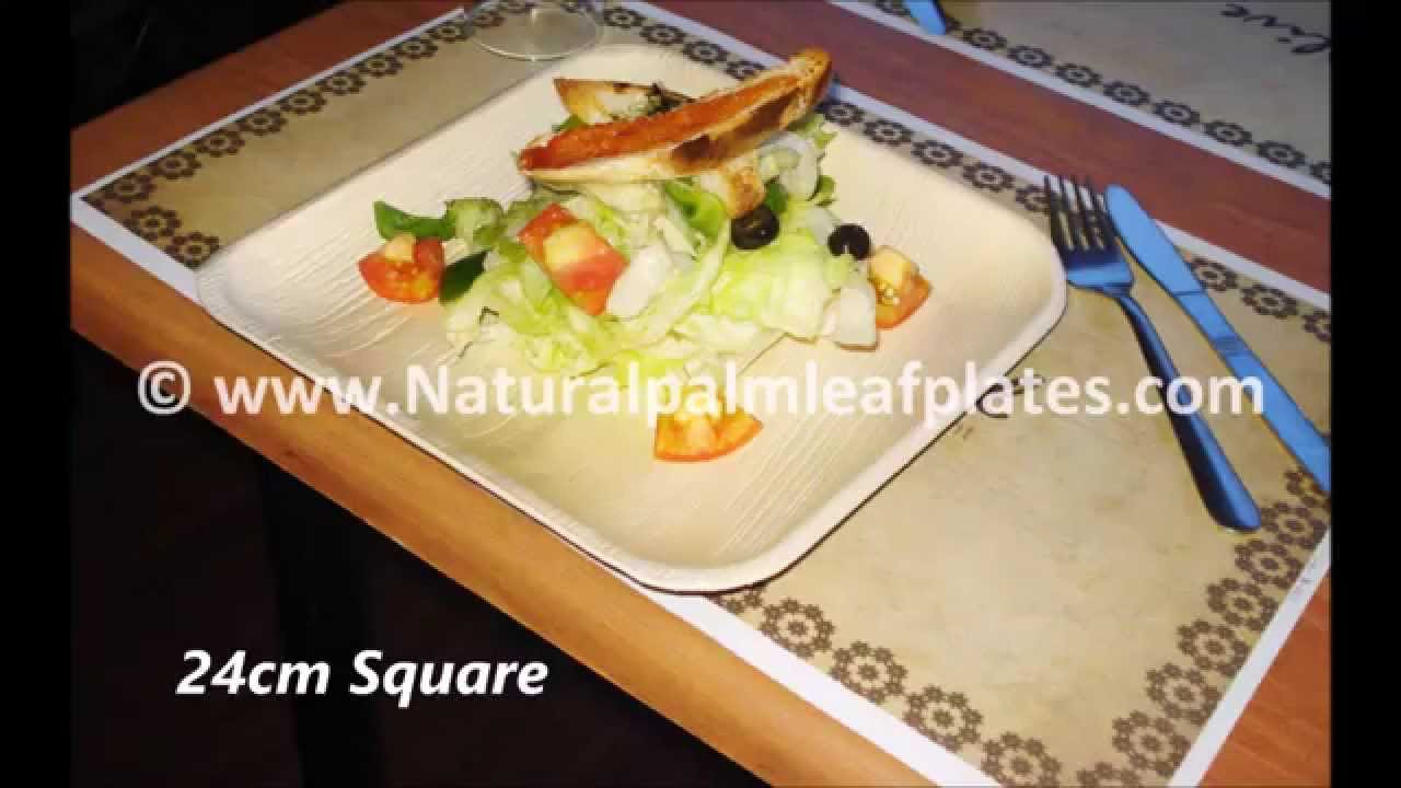 Areca Palm leaf plates from Peak
