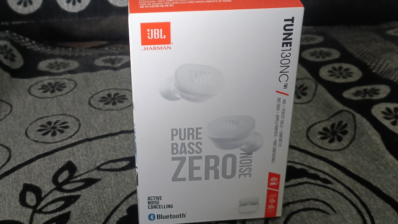 JBL tune 130 Nc Unboxing and review| ear buds review | noise cancellation