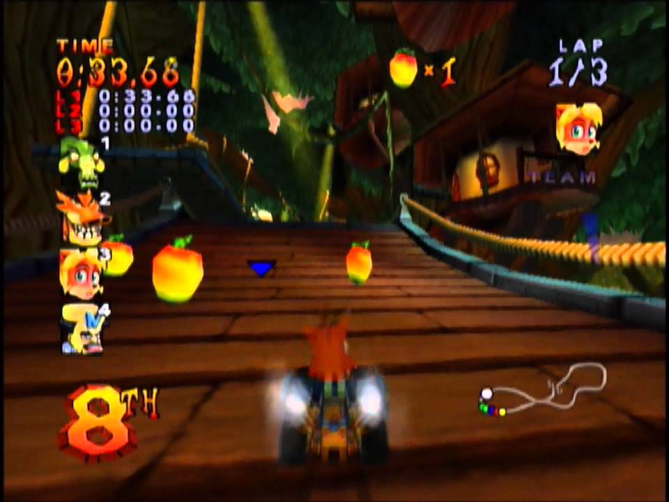 Crash Nitro Kart (Xbox) gameplay