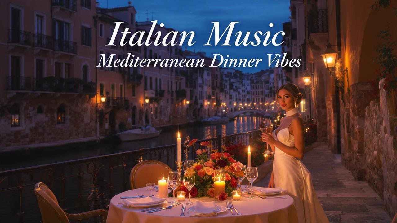 Italian Vibes & Mediterranean Relax 🎶 Amalfi Coast Scenic Journey 4K | Dolce Italia Music