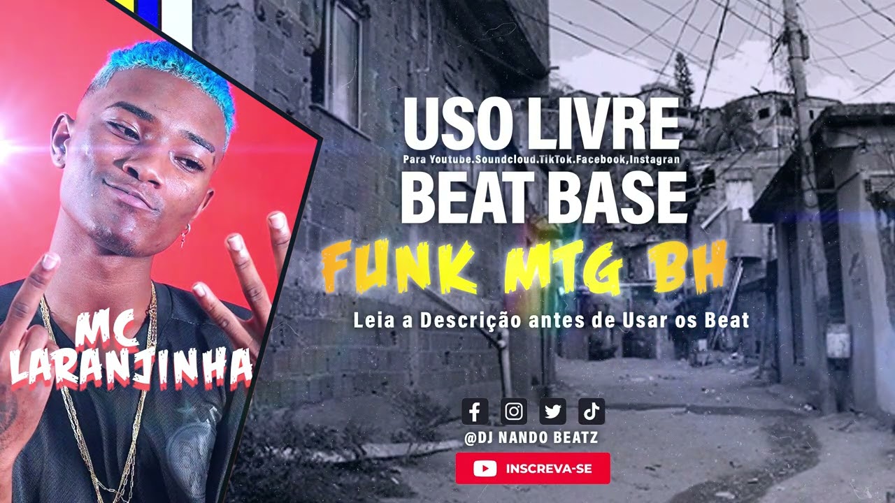 BEAT FUNK BH MTG 2023 ESTILO MC LARANJINHA PARA ESCREVER (Prod.Nando Beatz)